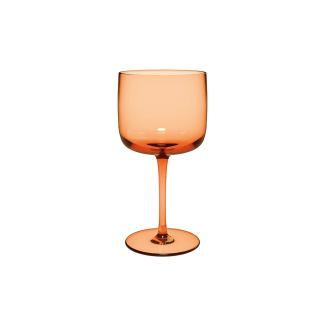 like. by Villeroy & Boch Like Glass Weinkelch 270 ml 2er Set Apricot - DS