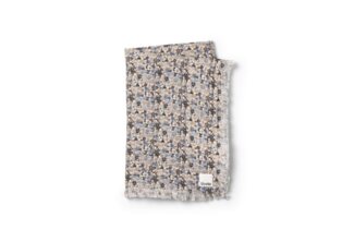 Babydecke Soft Cotton Decke - Blue Garden, Elodie