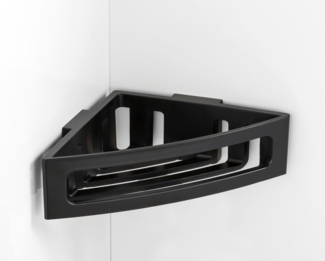 WENKO Badorganizer Turbo-Loc® Eckablage Bralia, Befestigen ohne Bohren