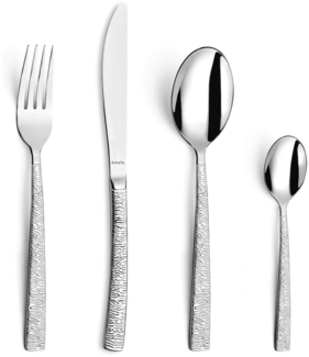 Amefa HAVANE Besteckset 24-teilig hochglanzpoliert/Dekor matt