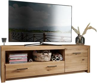 TV-Board >WZ-0169< (BxHxT: 170,4x56x40 cm) in natur geölt - 170,4x56x40 (BxHxT)