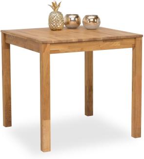 Esstisch self Mailo / self Mailo (ehemals Speedy) , Holzfarben , 80 x 75 x 80 cm
