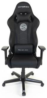 DXRacer RACING Gaming Stuhl FC BAYERN BLACK EDITION (OH-RZ101-N)