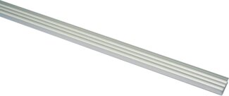 Gardinia Unterprofil für Flächenvorhang silber-matt, 60 cm