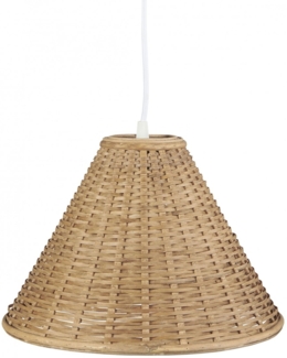 Ib Laursen - Hängelampe Pendelleuchte Deckenlampe Lampe D 30cm Bambus 38032-14