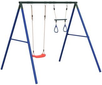 vidaXL Schaukel-Set mit Schaukelsitz und Trapez 3283586