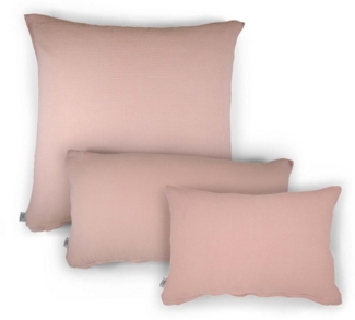 hutch&putch Kissenbezug Musselin Kopfkissenbezug - Kissenhülle - 100% Bio-Baumwolle, (1 Stück), Kuschelweich - Atmungsaktiv - mit hochwertigem Reißverschluss