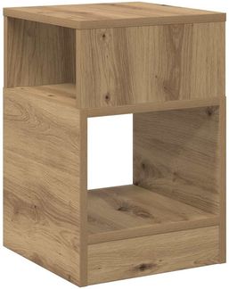 vidaXL Beistelltisch, Holzwerkstoff Artisan-Eiche, 30,5 x 30 x 45 cm