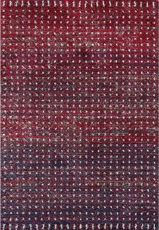 Dekoria Teppich Royal cherry red/navy 160x230cm