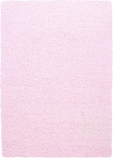Hochflor Teppich Lux Läufer - 80x150 cm - Rosa