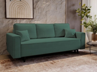 Beautysofa Schlafsofa Monte, stilvoll Polstersofa