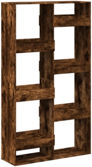 vidaXL Raumteiler Räuchereiche 100x33x175 cm Holzwerkstoff 3309577