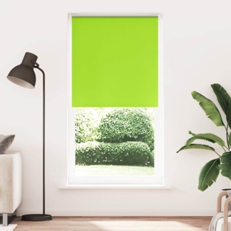 vidaXL Verdunkelungsrollo Grün 115x230cm Stoffbreite 110,7cm Polyester 4011339