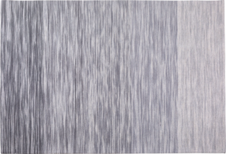 Teppich grau 140x200 cm Kurzflor KAPAKLI