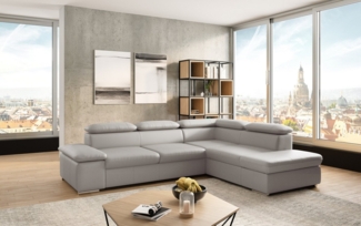 sit&more Ecksofa Valentine L-Form, B: 272 cm, mit Arm- & Kopfteilverstellung, optional mit Bettfunktion