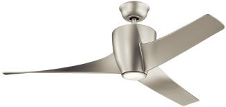 Elstead Lighting Phree Deckenventilator LED nickel gebürstet