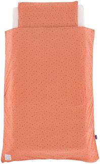 Träumeland Bettwäsche Jersey Moon rost 100/135 + 40/60 cm