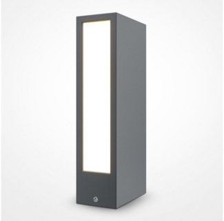 MAYTONI DECORATIVE LIGHTING LED Außen-Stehlampe Hof, Leuchtmittel inklusive, Warmweiß