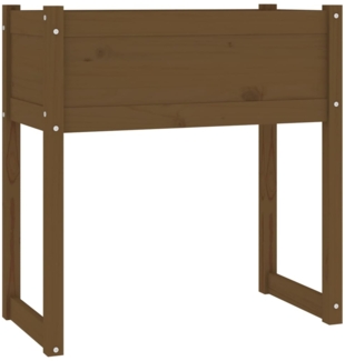 vidaXL Pflanzkübel Honigbraun 78x40x81 cm Massivholz Kiefer 822135