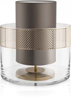 Goebel / Reve,Tischlampe,35,0cm x 35,0cm x 42,0cm / Glas, Metall / 35,0cm x 35,0cm x 42,0cm