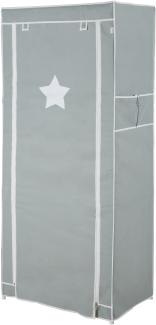 Roba Textil-Kleiderschrank M, grau