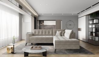 Wohnideebilder Lanvin Beige Ecksofas & Eckcouches CO-LAN-RT-18SO