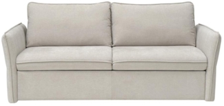 Vente-unique - Schlafsofa mit Matratze 3-Sitzer - Stoff - Beige - Liegefläche 140 cm - CELTARI