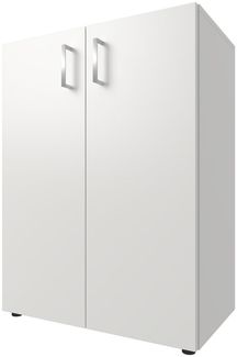 Möbelando 'Trio' Aktenschrank, Holz weiß, 77 x 34,5 x 57 cm