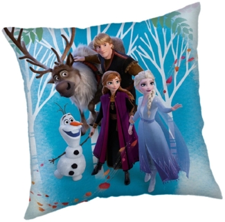 Disney Frozen Dekokissen Kopfkissen (1 Stück) Premium Dekokissen, mit beidseitigem Digitaldruck