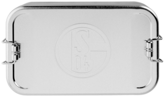 FC Schalke 04 Lunchbox Brotdose Metall, Metall
