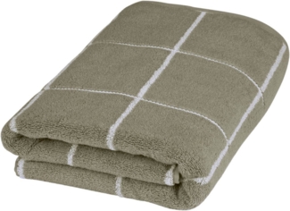 ROSS Duschtuch Cashmere Überkaro, Frottier (1-St), in modischen Farben