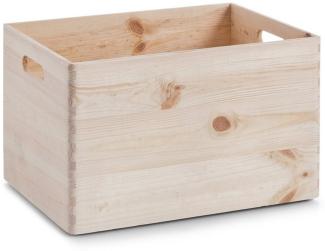 HTI-Living Aufbewahrungsbox Allzweckkiste Nadelholz (Stück, 1 St, 1 Kiste aus Kiefernholz), Holzkiste Aufbewahrungsbox