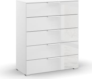 rauch Kommode Skat Meridian, mit 5 Schubladen mit Glasfront in elegantem Design