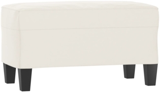 vidaXL Sitzbank Beige 70x35x41 cm Mikrofasergewebe 349450