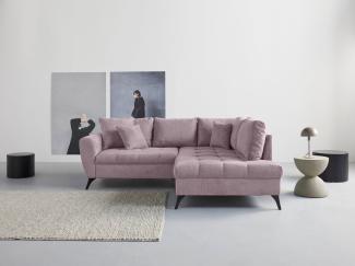 INOSIGN Ecksofa Lörby L-Form, Belastbarkeit bis 140kg pro Sitzplatz, auch mit Aqua clean-Bezug