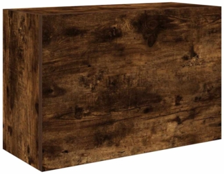 vidaXL Bad-Wandschrank Räuchereiche 60x25x40 cm Holzwerkstoff 860071