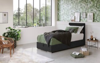 COTTA Boxbett Tom mit Bettkasten, Topper und Zierkissen, Bestseller, Unser Dauertiefpreis