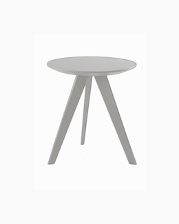 Beistelltisch Woody Hill 45cm alufarbig