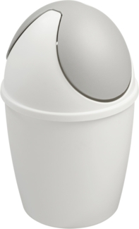 Sunware Tischabfalleimer Tiglio 1,5 L weiß grau