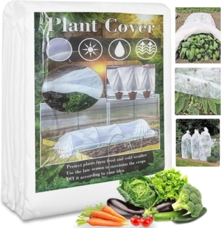 OAHAO Gartenvlies Frostschutz Pflanzendecke 40g/m² Vlies Winterschutz 2*5M