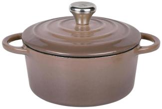 Küchenprofi Mini-Cocotte Rund 10 cm Taupe Provence