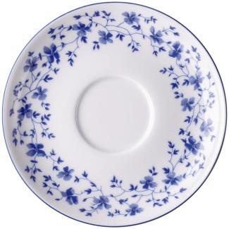 Tee-Untertasse Form 1382 Blaublüten Arzberg Teetasse - Mikrowelle geeignet, Spülmaschinenfest