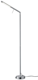 Trio Leuchten Standleuchte inkl. Sensordimmer LED, Metall nickel matt, 162 x 18 x 42 cm