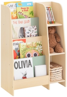 SoBuy Kinderregal KMB114, Standregal Kinderregal Bücherregal Kinderzimmer Aufbewahrungsregal
