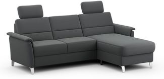sit&more Ecksofa Palmera L-Form, B: 244 cm, optional Bettfunktion & Bettkasten, Federkern