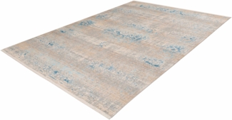 Baroque 300 Grau / Türkis 80cm x 150cm