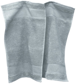 Erwin Müller Gästehandtuch Gästetuch "Karlsruhe" 2er-Pack, Frottier (2-St), Walk-Frottier Uni