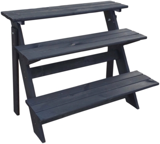 promadino Blumenständer Blummentreppe A_nja, BxTxH: 78 x 55 x 62 cm