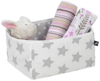 Alvi Utensilo Utensilientasche eckig großer Stern silber 609-9