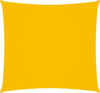 vidaXL Sonnensegel Oxford-Gewebe Quadratisch 4x4 m Gelb 135579